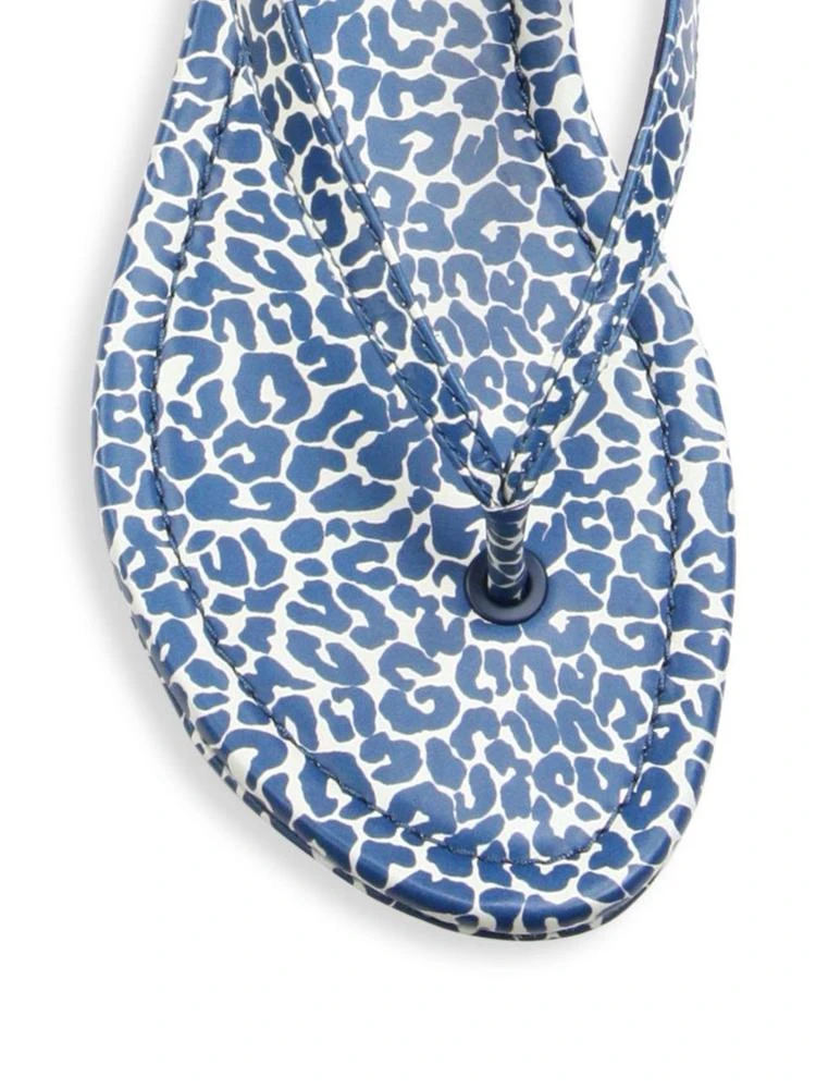 商品Tory Burch|Minnie Leopard-Print Travel Sandals,价格¥595,第3张图片详细描述