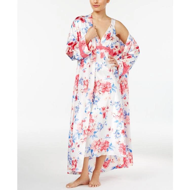 商品Thalia Sodi|Floral-Print Long Wrap Robe, Created for Macy's,价格¥260,第1张图片