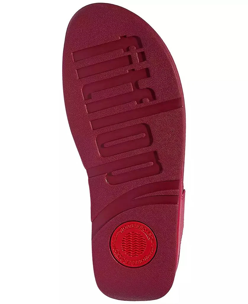 商品FitFlop|Women's Lulu Leather Toe-Thongs Sandals,价格¥674,第5张图片详细描述