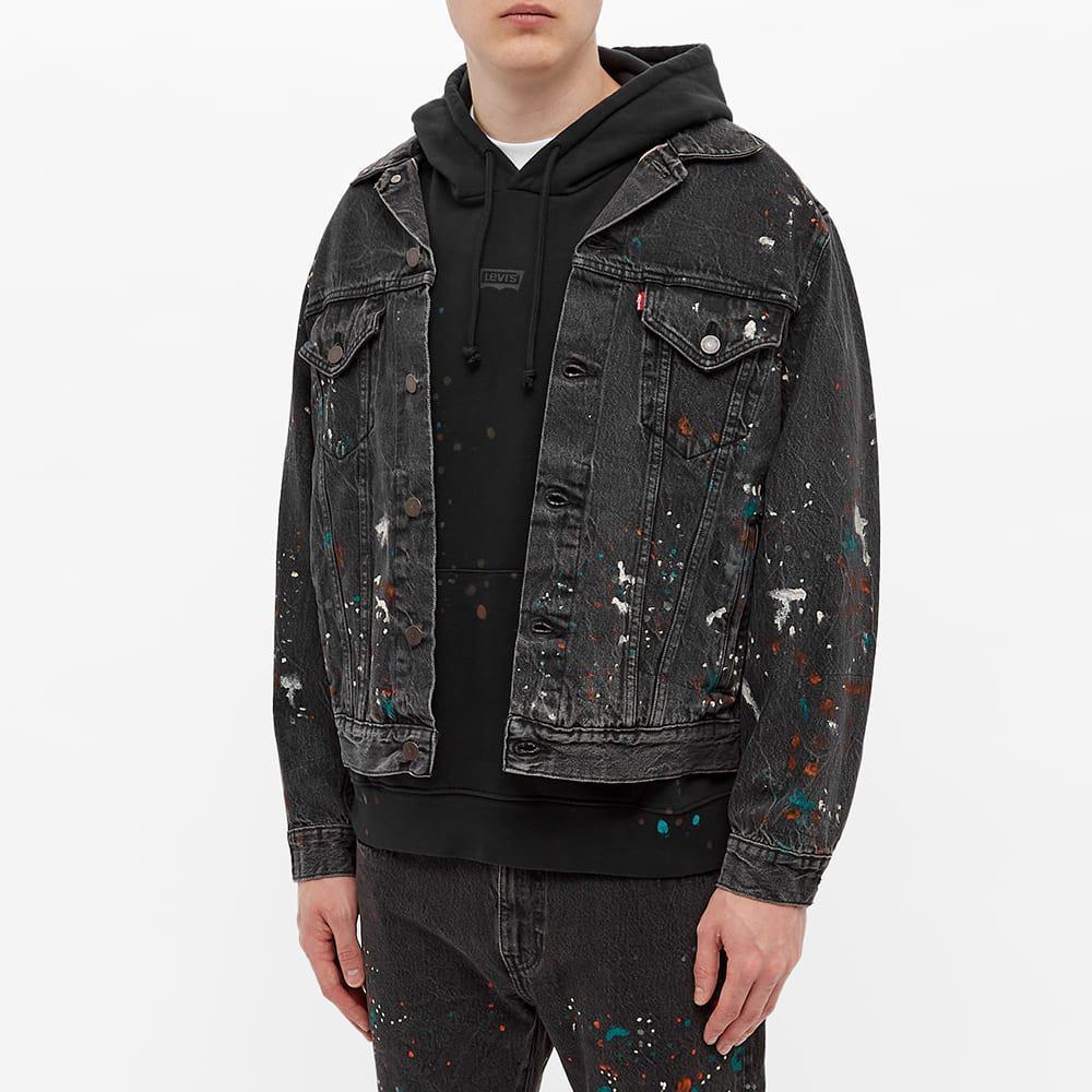 商品Levi's|END. x Levi's 'Painted' Selvedge Trucker Jacket,价格¥1073,第7张图片详细描述