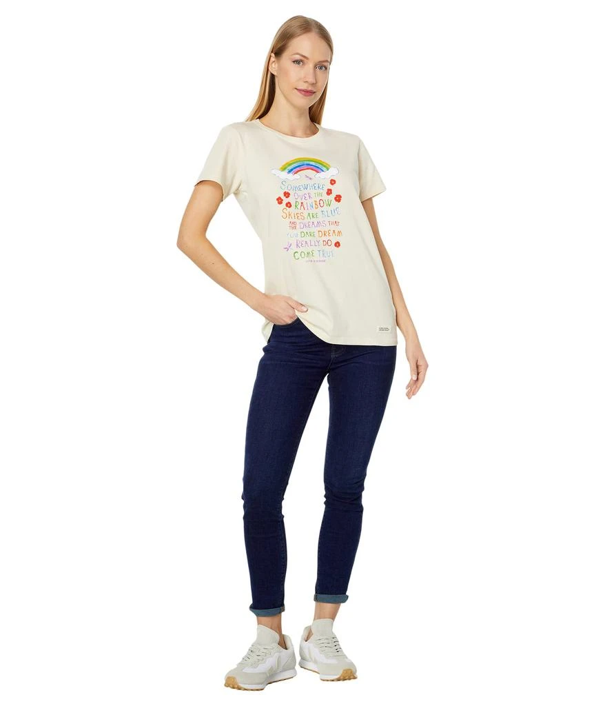 商品Life is Good|Wizard Of Oz Somewhere Over The Rainbow Crusher™ Tee,价格¥236,第4张图片详细描述