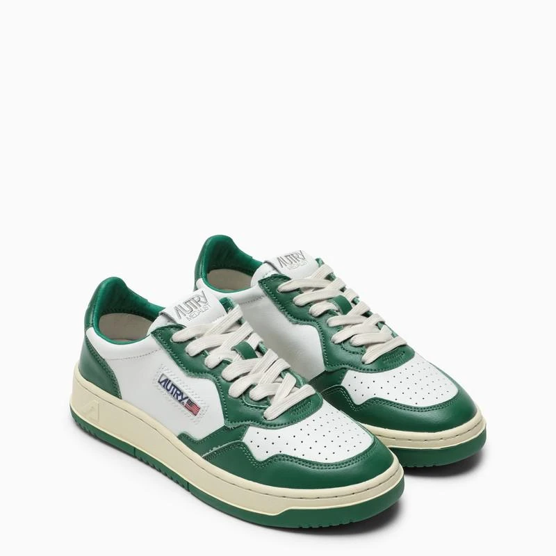 商品Autry|Medalist white/green trainer,价格¥1368,第2张图片详细描述