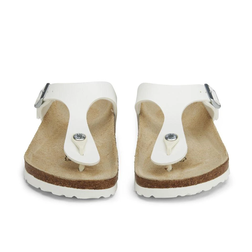 商品Birkenstock|BIRKENSTOCK WOMEN'S GIZEH TOE-POST SANDALS - WHITE,价格¥555,第4张图片详细描述