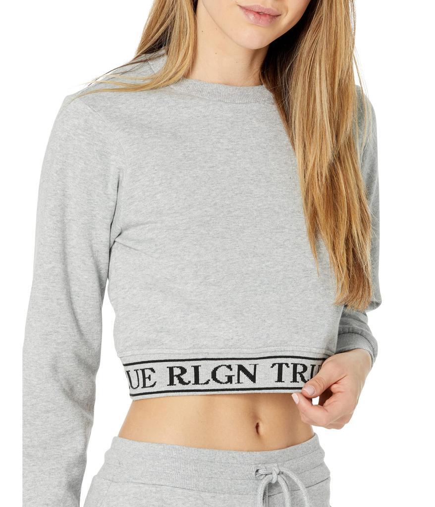 商品True Religion|Ticker Logo Sweatshirt,价格¥360,第5张图片详细描述