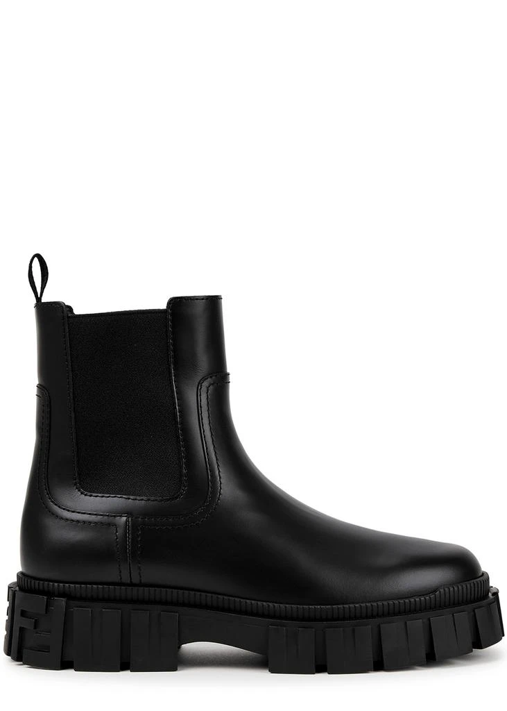 商品Fendi|Fendi Force leather Chelsea boots,价格¥7966,第1张图片
