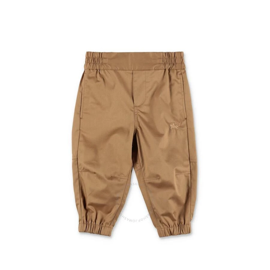 商品Burberry|Kids Travard Equestrian Knight Tapered Trousers,价格¥518,第1张图片