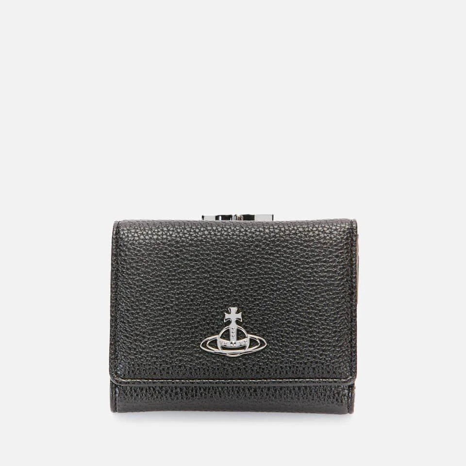 商品Vivienne Westwood|Vivienne Westwood Women's Johanna Small Frame Wallet - Black,价格¥1493,第1张图片