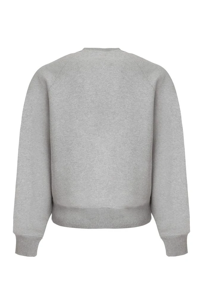 商品AMI|Cotton Crew-neck Sweatshirt,价格¥1884,第2张图片详细描述