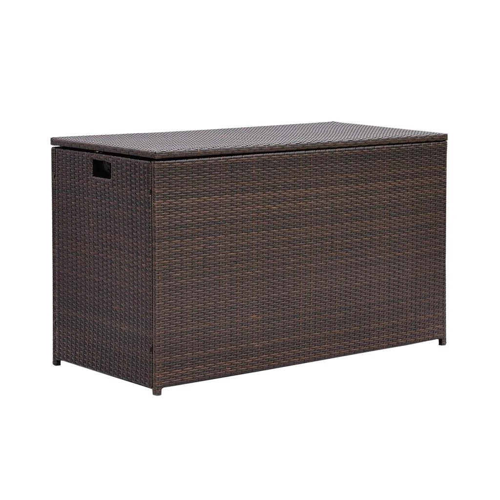 商品Teamson|Home Wicker 154 Gallon Patio Storage Chest,价格¥4718,第1张图片