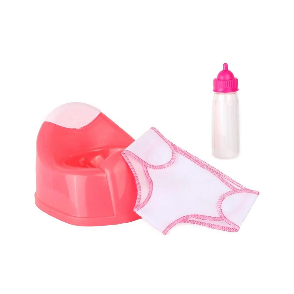商品Magformers|Dream Collection Toy 3-Piece Baby Doll Diaper Potty Set in Gift Box,价格¥75,第2张图片详细描述