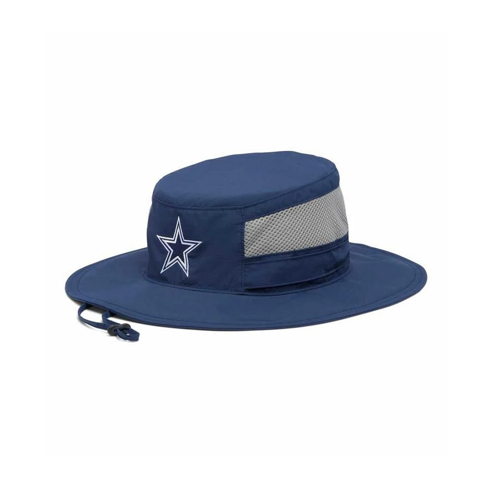 商品Columbia|Men's Navy Dallas Cowboys Bora Bora Booney II Omni-Shade Bucket Hat,价格¥257,第1张图片