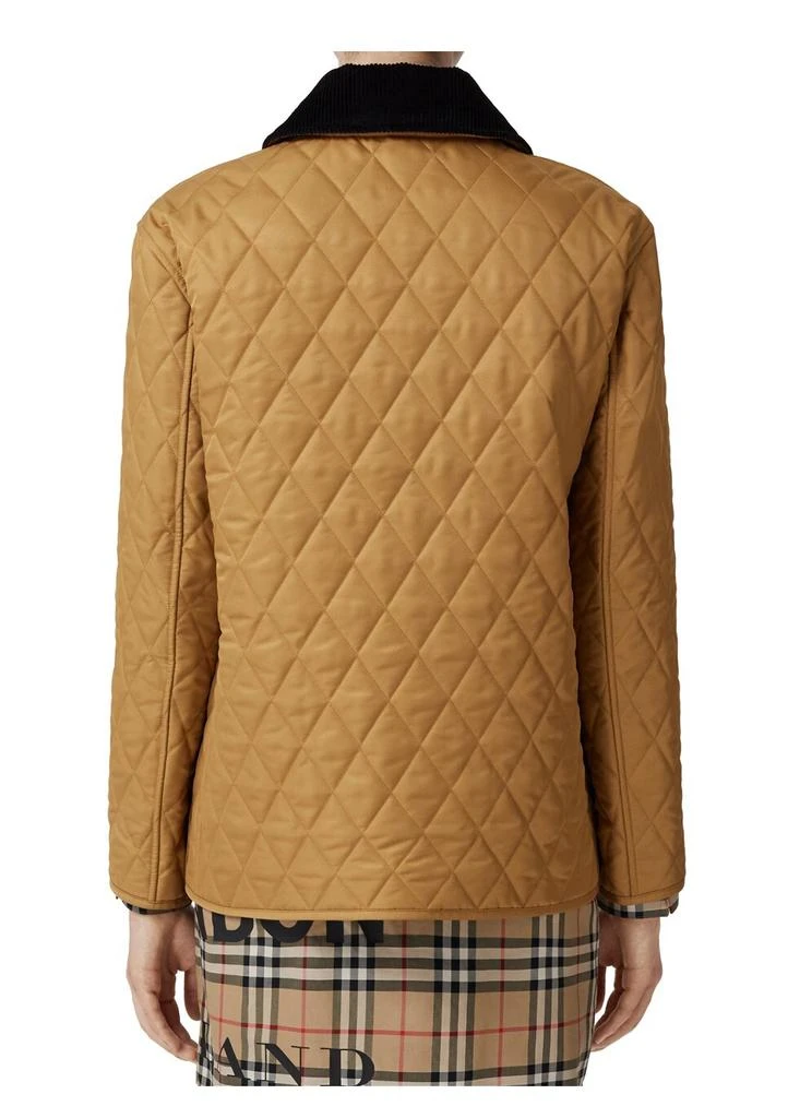 商品Burberry|Corduroy collar diamond quilted jacket,价格¥9829,第2张图片详细描述