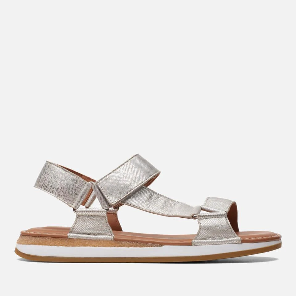 商品Clarks|CLARKS CRAFTSUN SPORT METALLIC LEATHER SANDALS,价格¥454,第1张图片