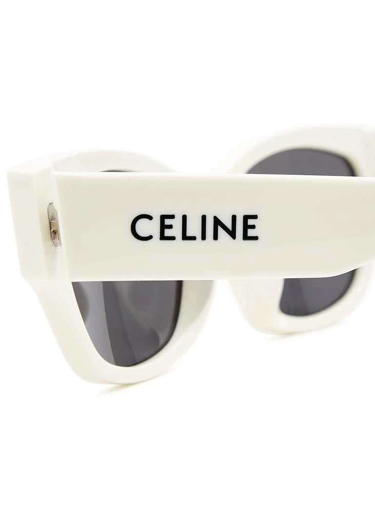 商品Celine|White square-frame sunglasses,价格¥2548,第3张图片详细描述