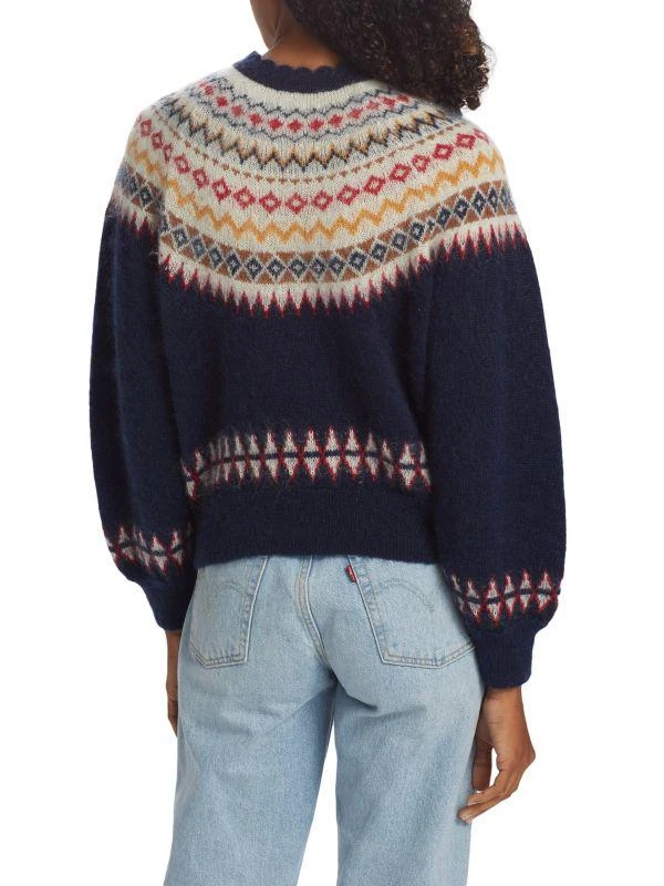 商品DÔEN|Harvest Fair Isle-Inspired Mohair-Blend Sweater,价格¥1182,第2张图片详细描述