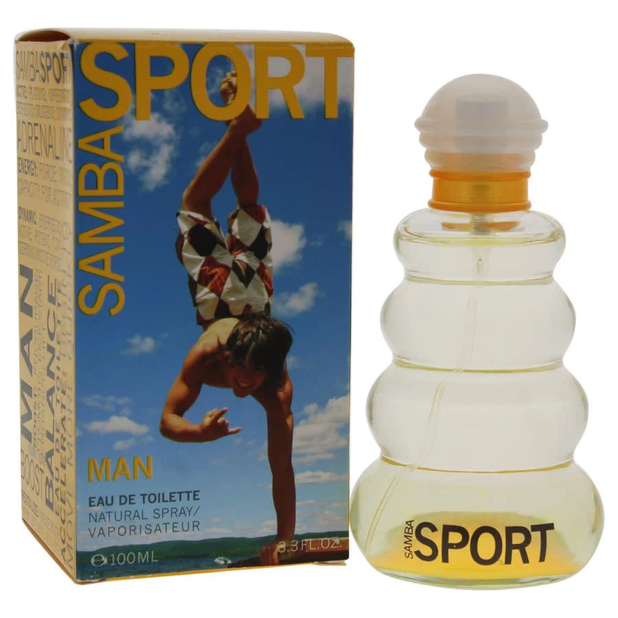商品Perfumers Workshop|Samba Sport by Perfumers Workshop for Men - 3.3 oz EDT Spray,价格¥104,第1张图片