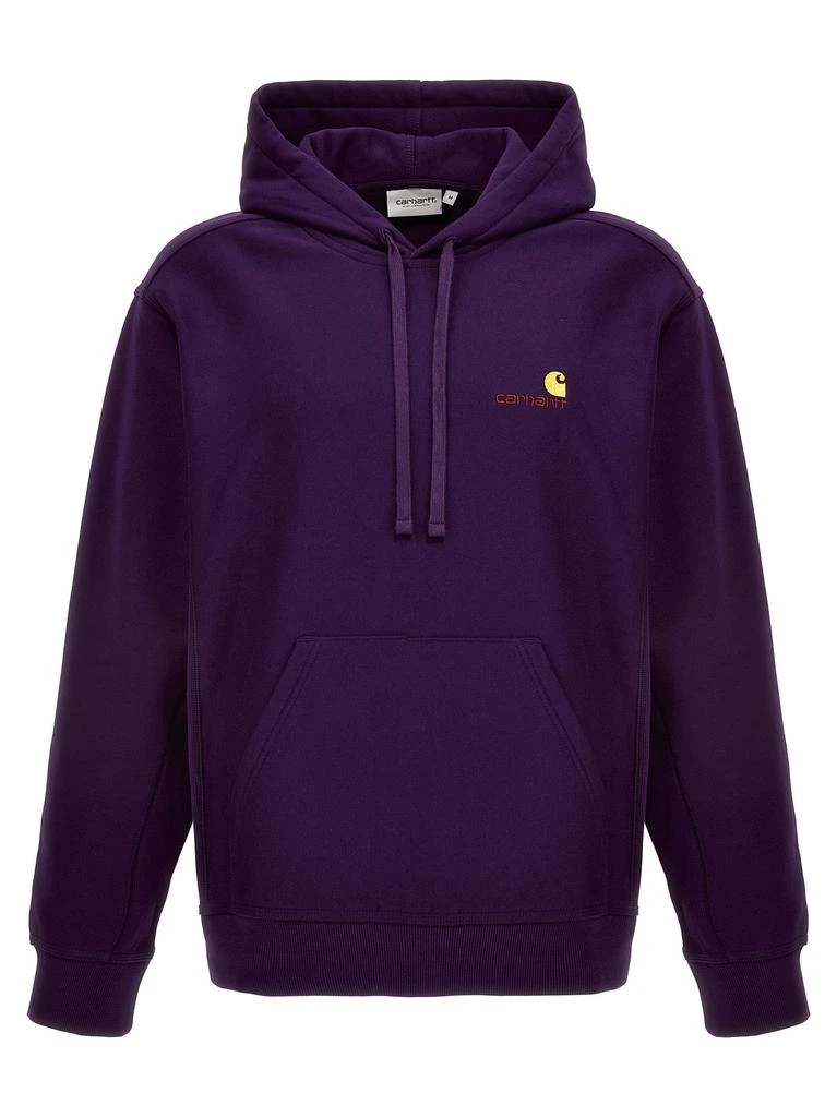 商品Carhartt WIP|American Script Sweatshirt Purple,价格¥616,第1张图片