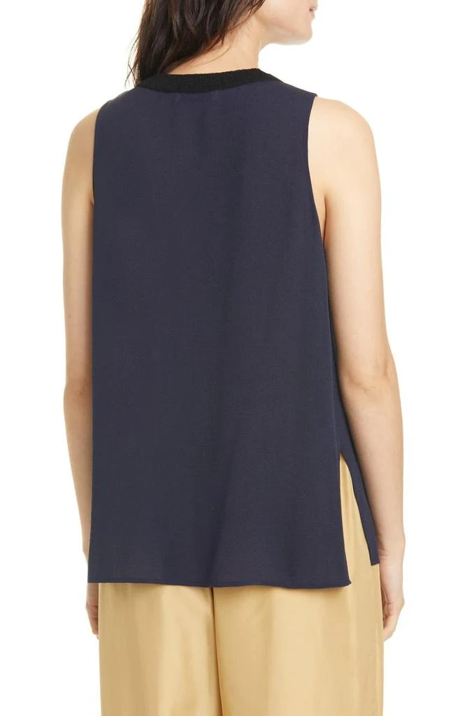 商品Vince|Textured Silk Tank,价格¥344,第2张图片详细描述