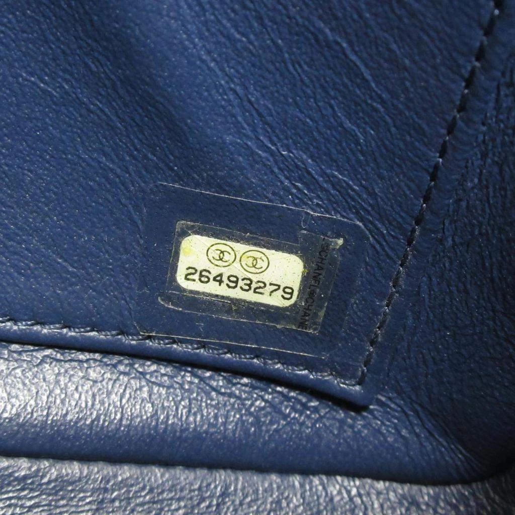 Chanel Blue Tweed  CC Filigree Flap Chain Shoulder Bag 商品
