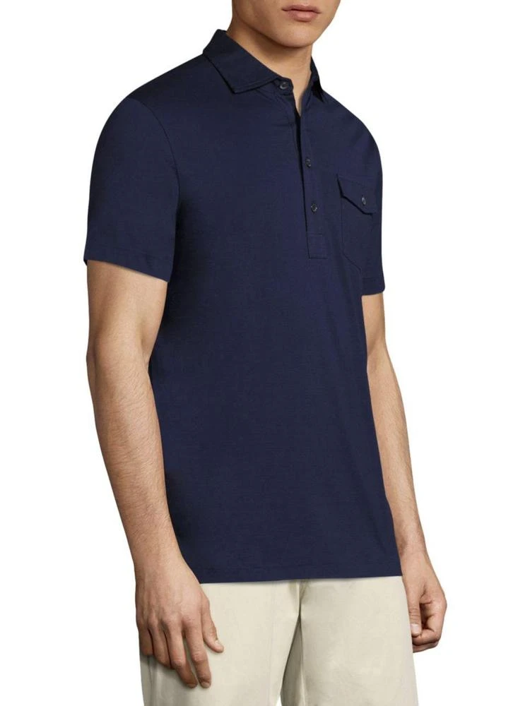 商品Ralph Lauren|Solid Polo Shirt,价格¥229,第3张图片详细描述