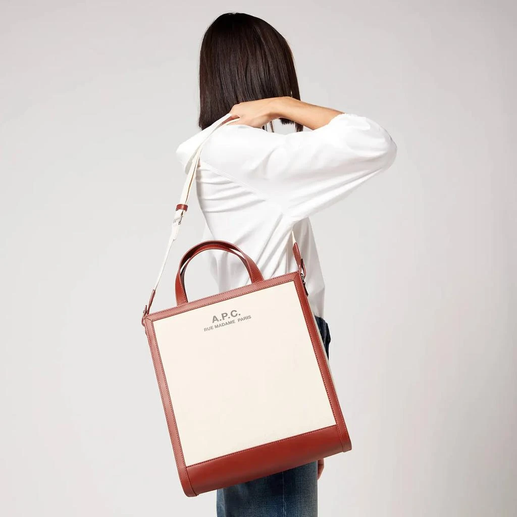 商品A.P.C.|A.P.C. Women's Camille Tote Bag - Beige,价格¥2075,第2张图片详细描述