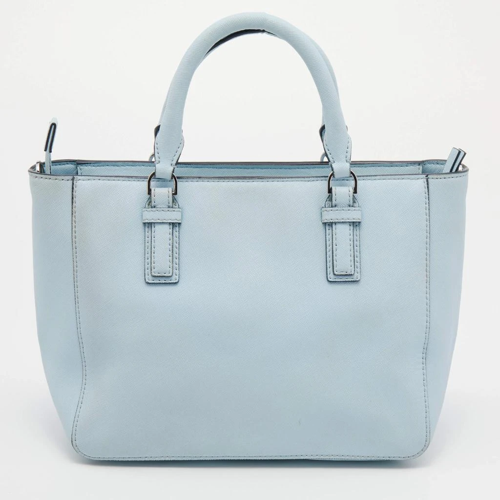 商品[二手商品] Tory Burch|Tory Burch Light Blue Saffiano Leather Robinson East West Satchel,价格¥1154,第4张图片详细描述