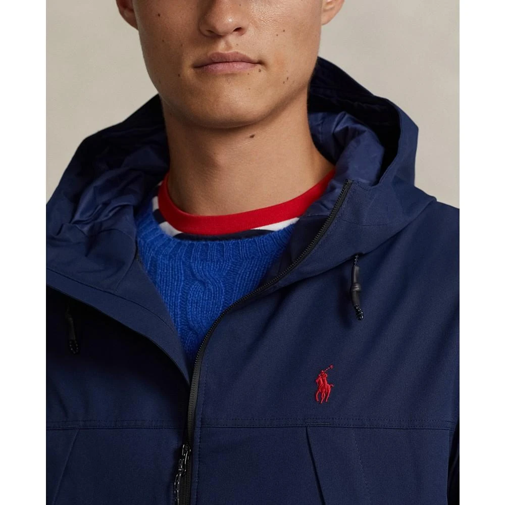 商品Ralph Lauren|Men's Water-Resistant Hooded Jacket,价格¥1487,第3张图片详细描述