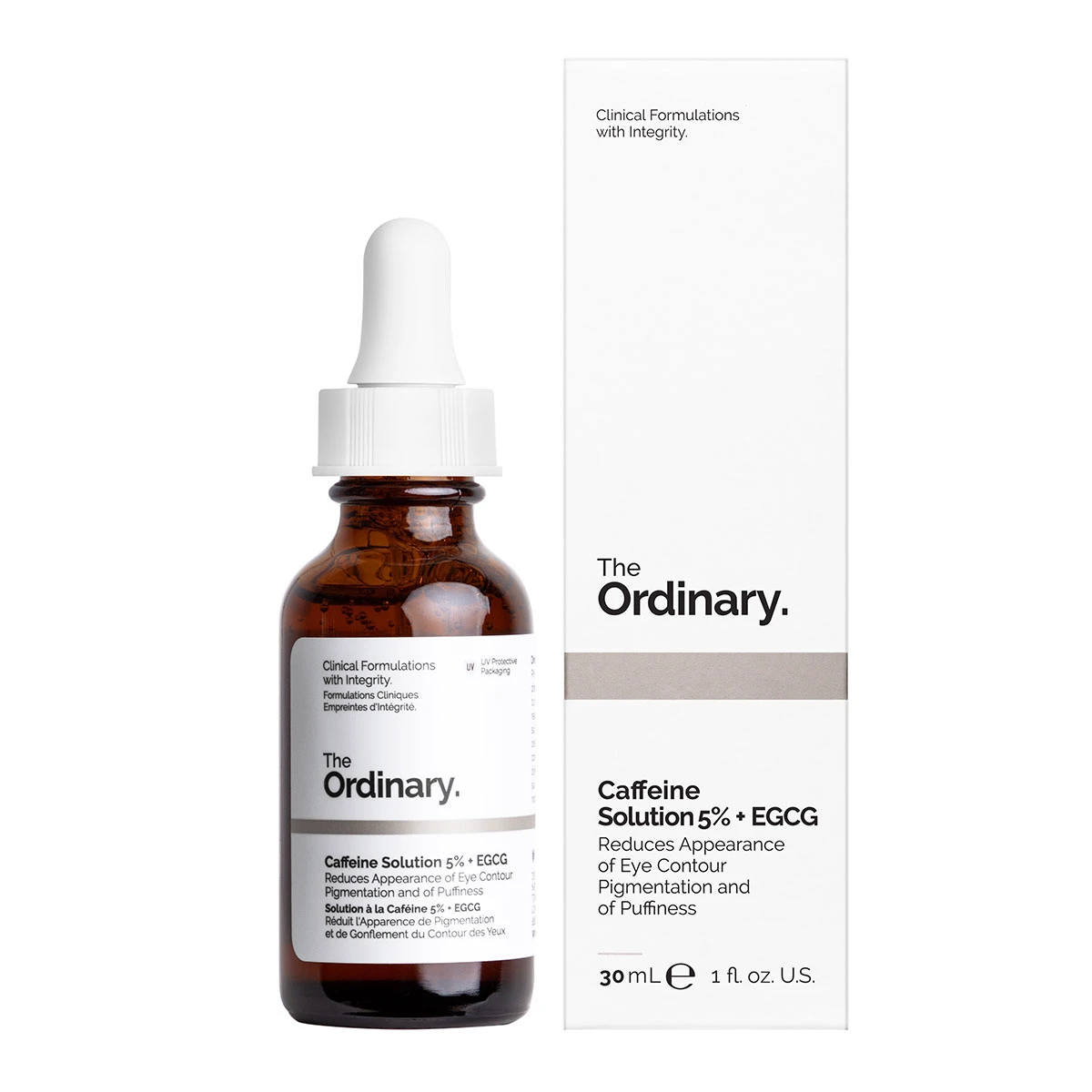 The Ordinary 5%咖啡因 + EGCG眼部精华 30ml 淡化黑眼圈 商品