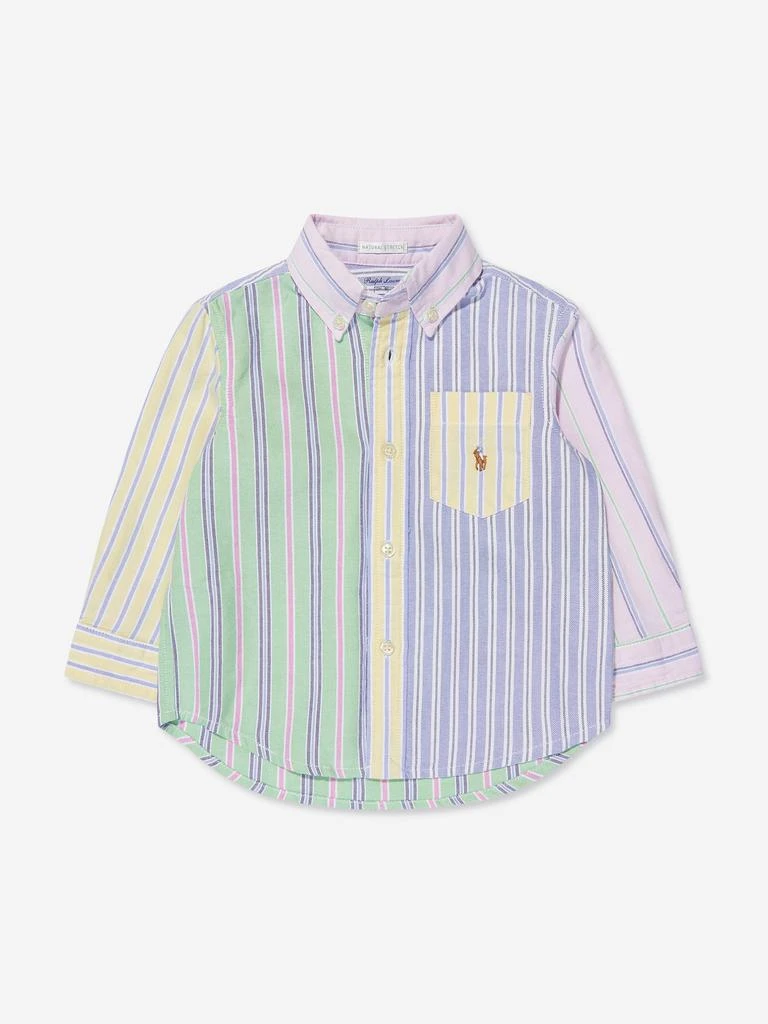商品Ralph Lauren|Baby Boys Shirt And Shorts Set in Multicolour,价格¥1086,第3张图片详细描述