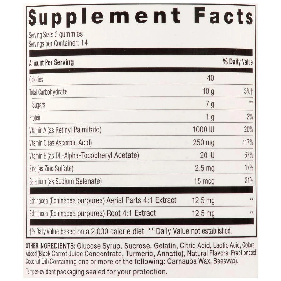 商品Wal-Born|Vitamin C Immune Support Gummies, 250 mg,价格¥97,第4张图片详细描述