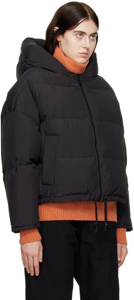 商品Yves Salomon|Black Quilted Down Jacket,价格¥2476,第2张图片详细描述