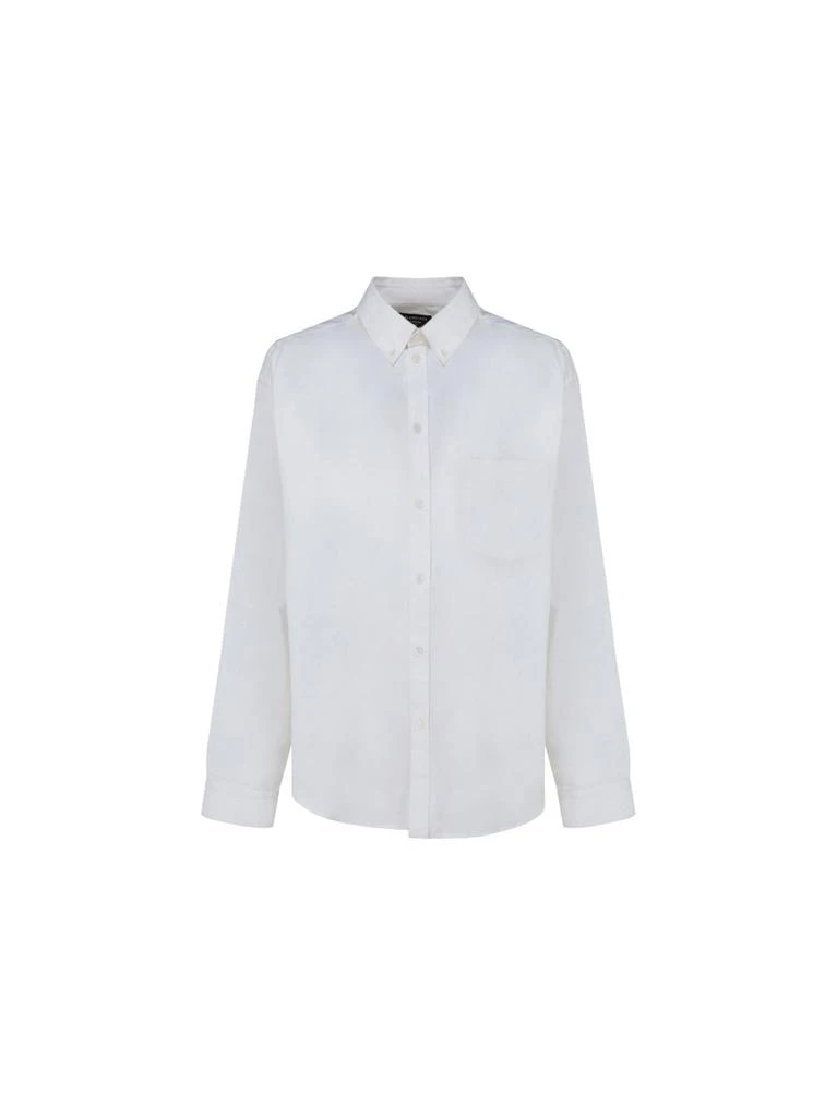商品Balenciaga|Balenciaga Men's White Other Materials Shirt,价格¥6666,第1张图片