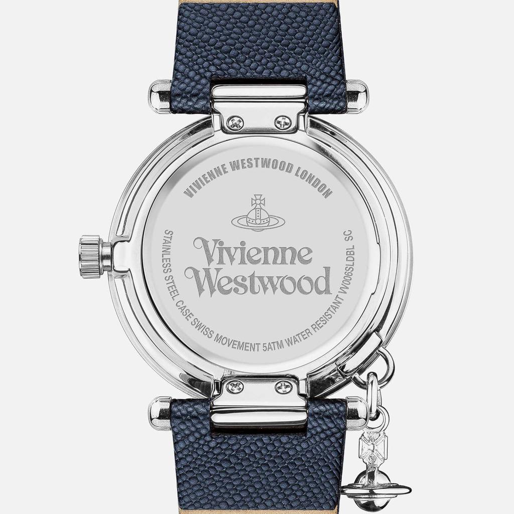 Vivienne Westwood Women's Orb Heart Watch - Blue/Silver商品第3张图片规格展示