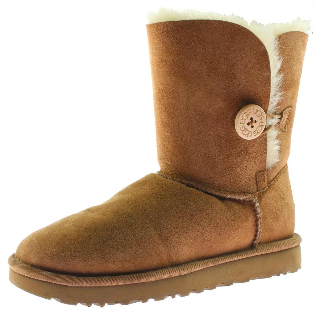 商品UGG|Ugg Womens Bailey Button II Lined Suede Casual Boots,价格¥560,第2张图片详细描述