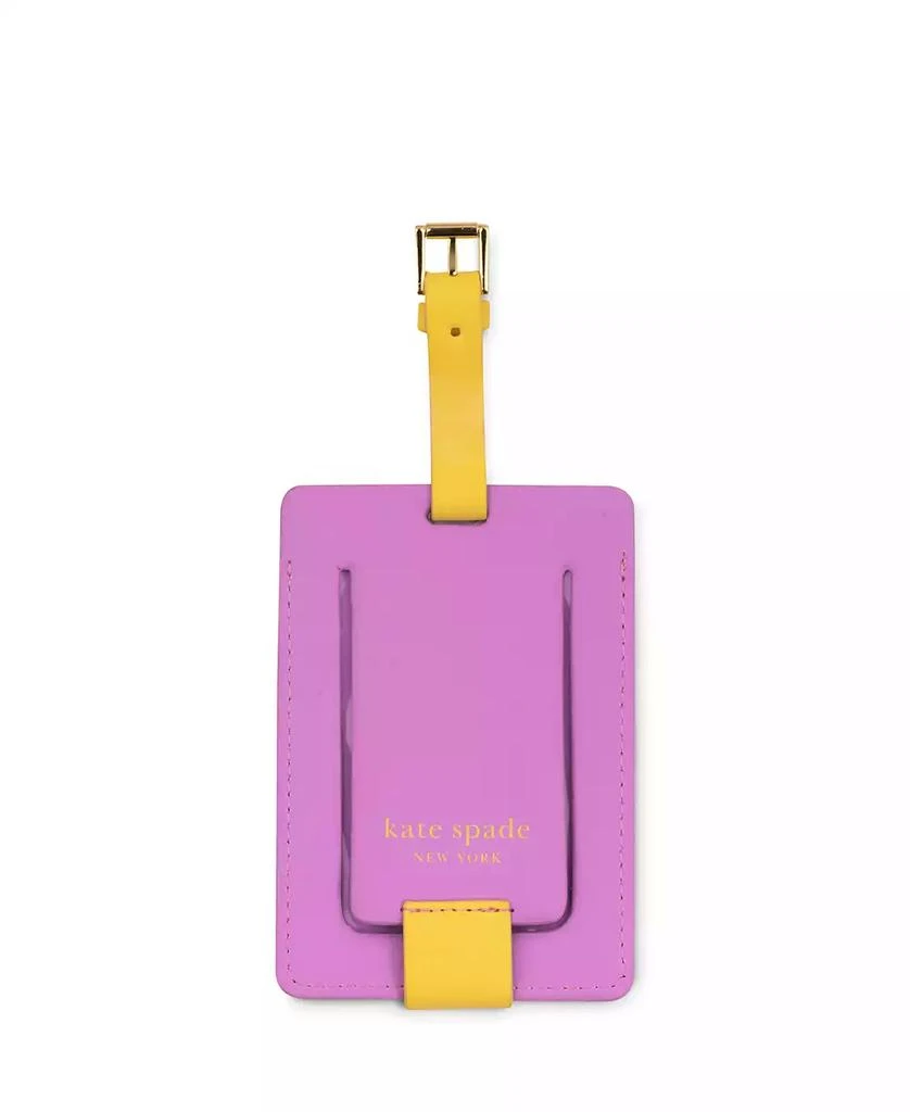 商品Kate Spade|New York Just Mine Initial Luggage Tag, S,价格¥119,第2张图片详细描述