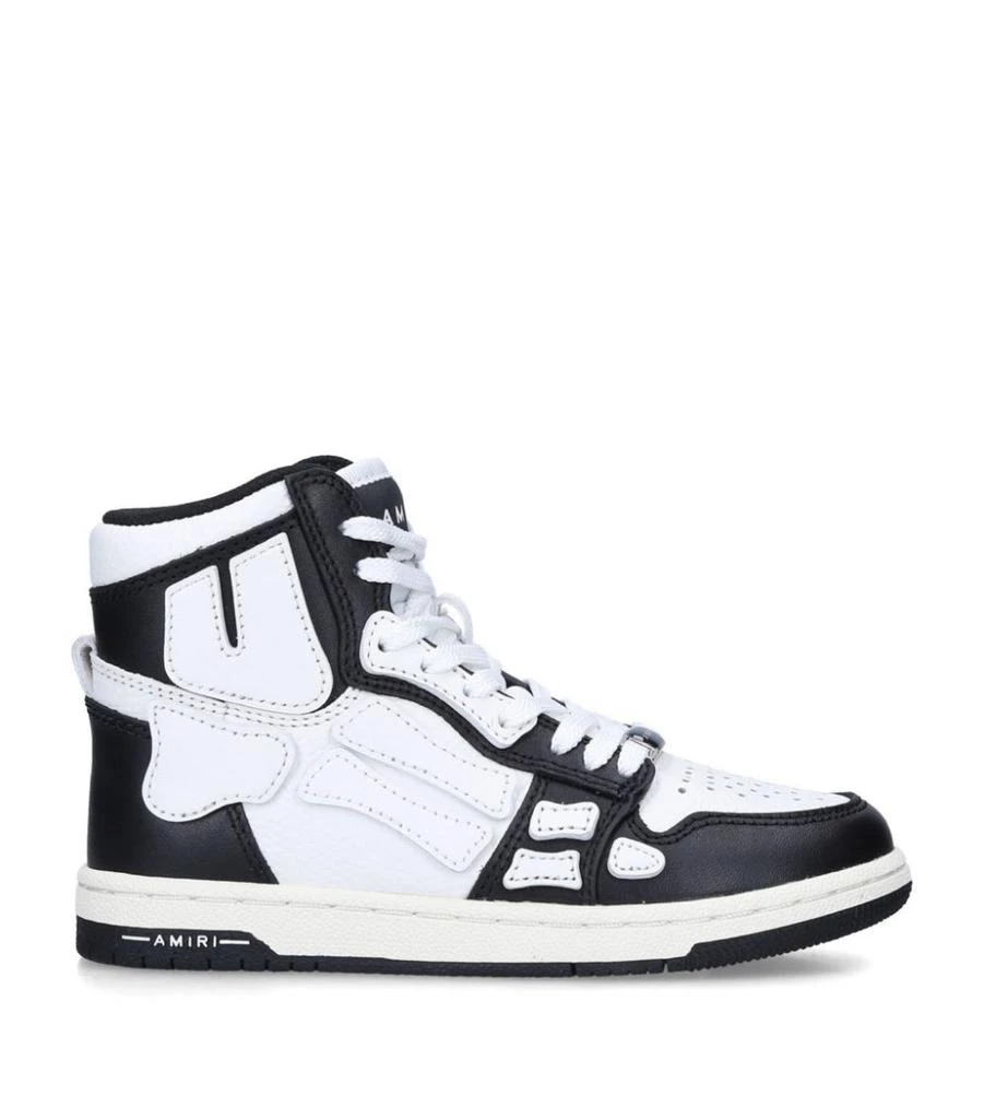 商品AMIRI|Leather Skel High-Top Sneakers,价格¥4900,第3张图片详细描述