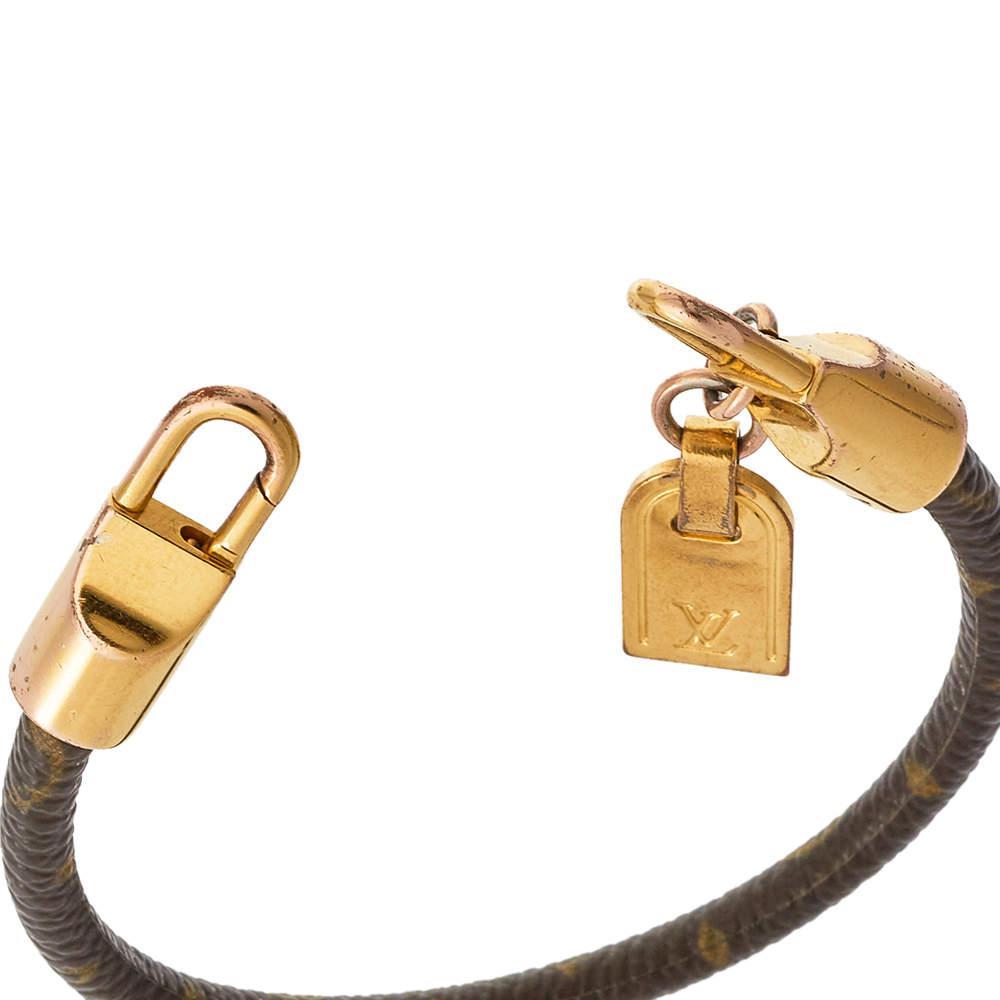 商品[二手商品] Louis Vuitton|Louis Vuitton Monogram Canvas Luck It Bracelet,价格¥1383,第5张图片详细描述