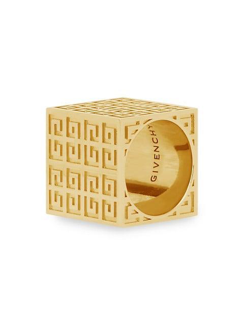 商品Givenchy|G Square Monogram Goldtone Pendant Necklace,价格¥2794,第4张图片详细描述