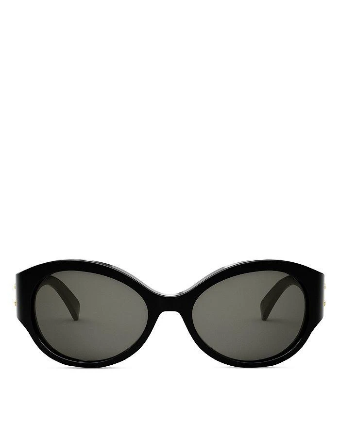 商品Celine|Triomphe Oval Sunglasses, 62mm,价格¥3830,第2张图片详细描述