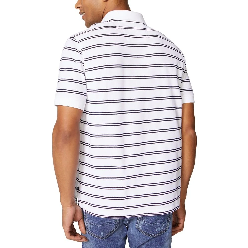 商品Nautica|Men's Classic-Fit Moisture-Wicking Double Stripe Deck Polo,价格¥159,第3张图片详细描述