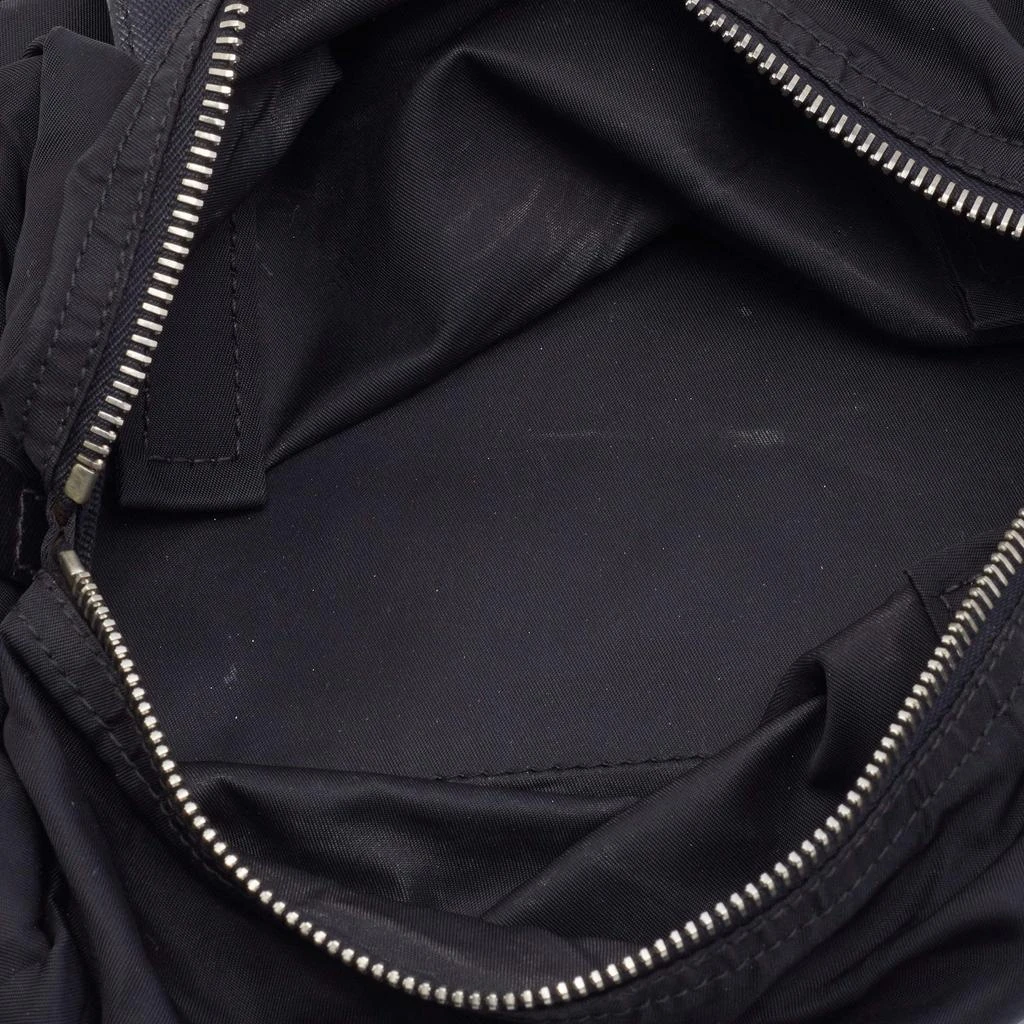 Prada Black Saffiano Leather And Nylon Duffel Bag 商品