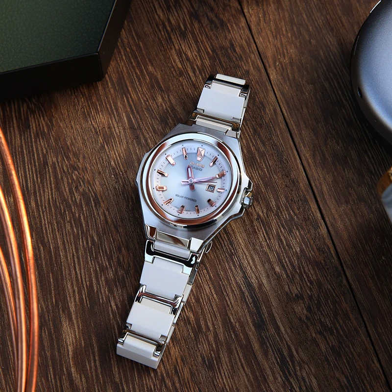 商品[国内直发] Casio|卡西欧BABY-G手表轻薄设计配以金属和树脂的复合表带简约时尚,价格¥1440,第3张图片详细描述