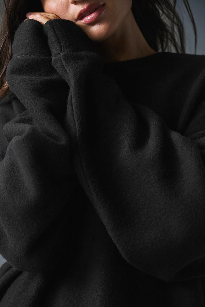 商品Alo|Triumph Restore Crew Neck Sweatshirt - Grey Triblend,价格¥747,第3张图片详细描述