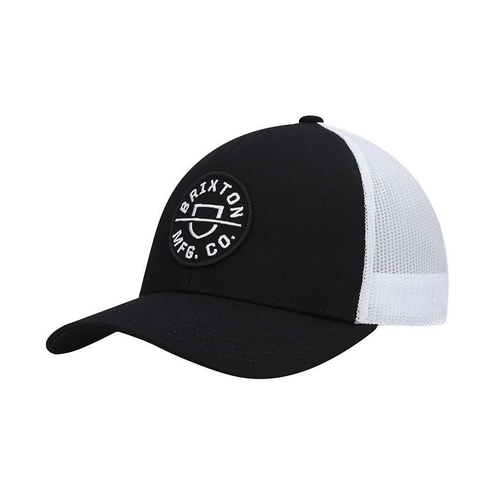 商品Brixton|Men's Black Crest Mesh Snapback Hat,价格¥208,第1张图片