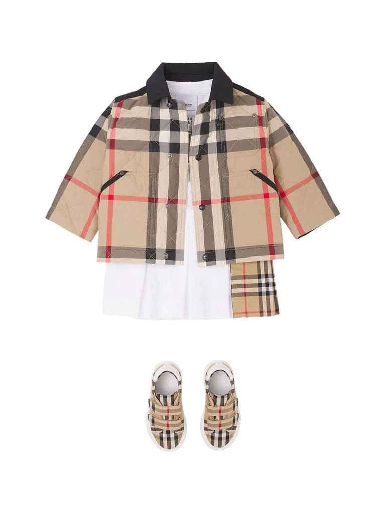 商品Burberry|Burberry Beige Jacket Baby Boy,价格¥4040,第3张图片详细描述