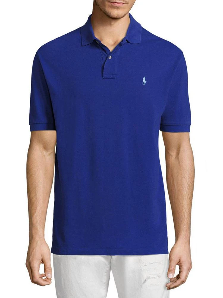 商品Ralph Lauren|Weathered Mesh Polo,价格¥446,第1张图片