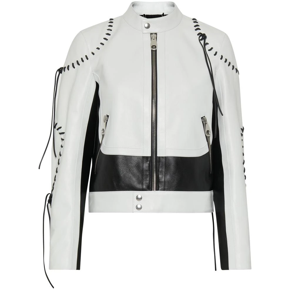 商品Chloé|Veste biker courte à lacets,价格¥12710,第2张图片详细描述