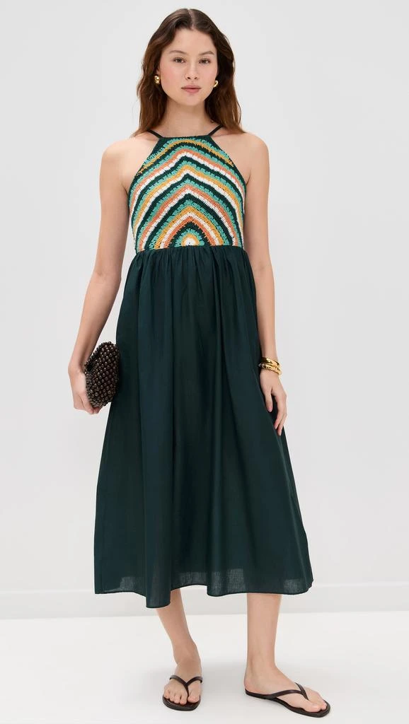 商品Playa Lucila|Crochet Halter Dress,价格¥815,第4张图片详细描述