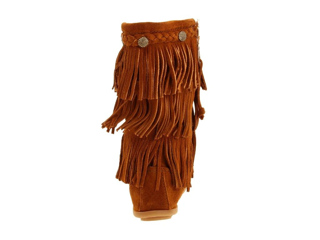 商品Minnetonka|3-Layer Fringe Boot (Toddler/Little Kid/Big Kid),价格¥418,第5张图片详细描述