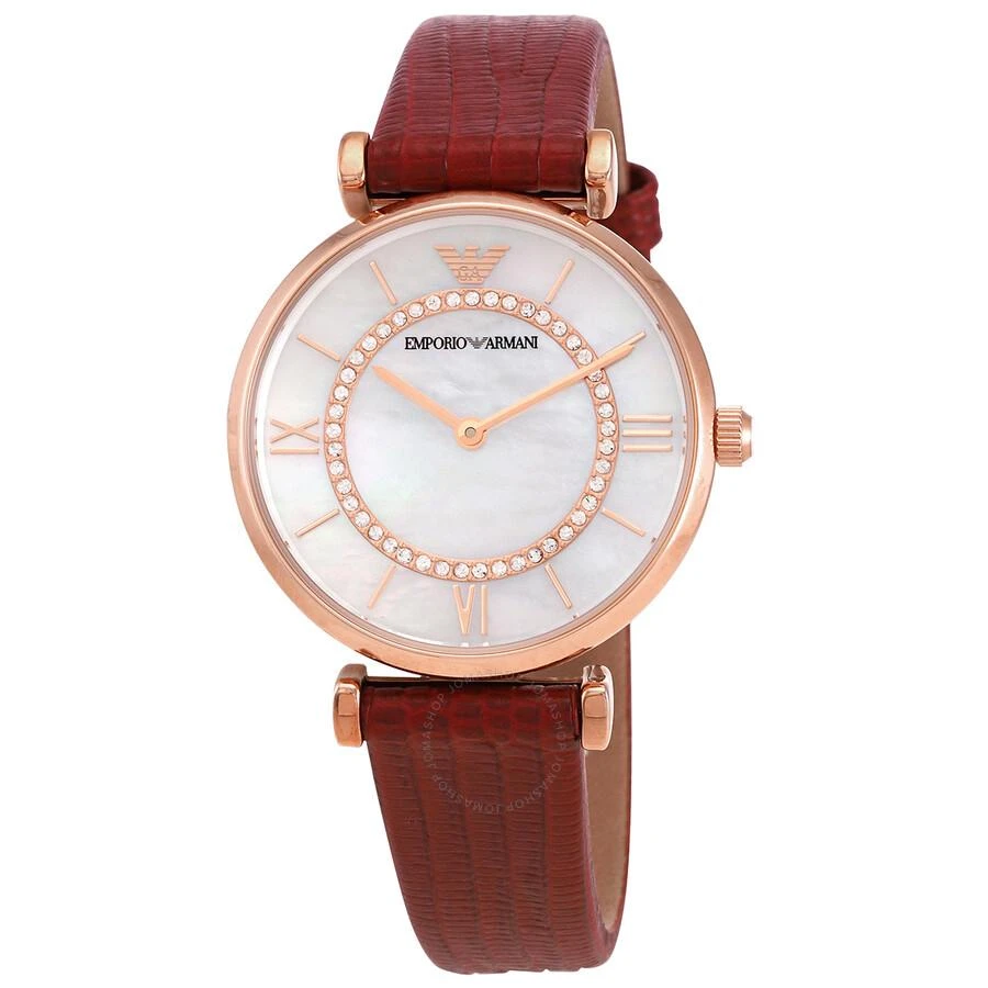 商品Emporio Armani|Gianni T-Bar Quartz Ladies Watch AR11322,价格¥880,第1张图片